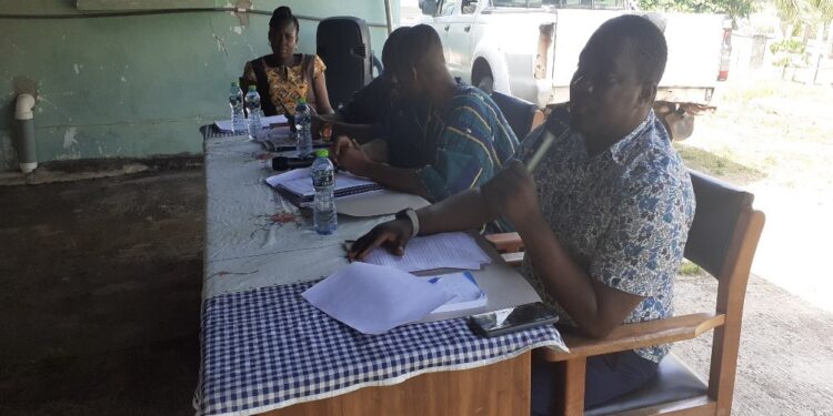 THE LAST SESSION OF THE GENERAL ASSEMBLY MEETING OF ADANSI ASOKWA DISTRICT ASSEMBLY AND DESSOLUTION OF THE ASSEMBLY